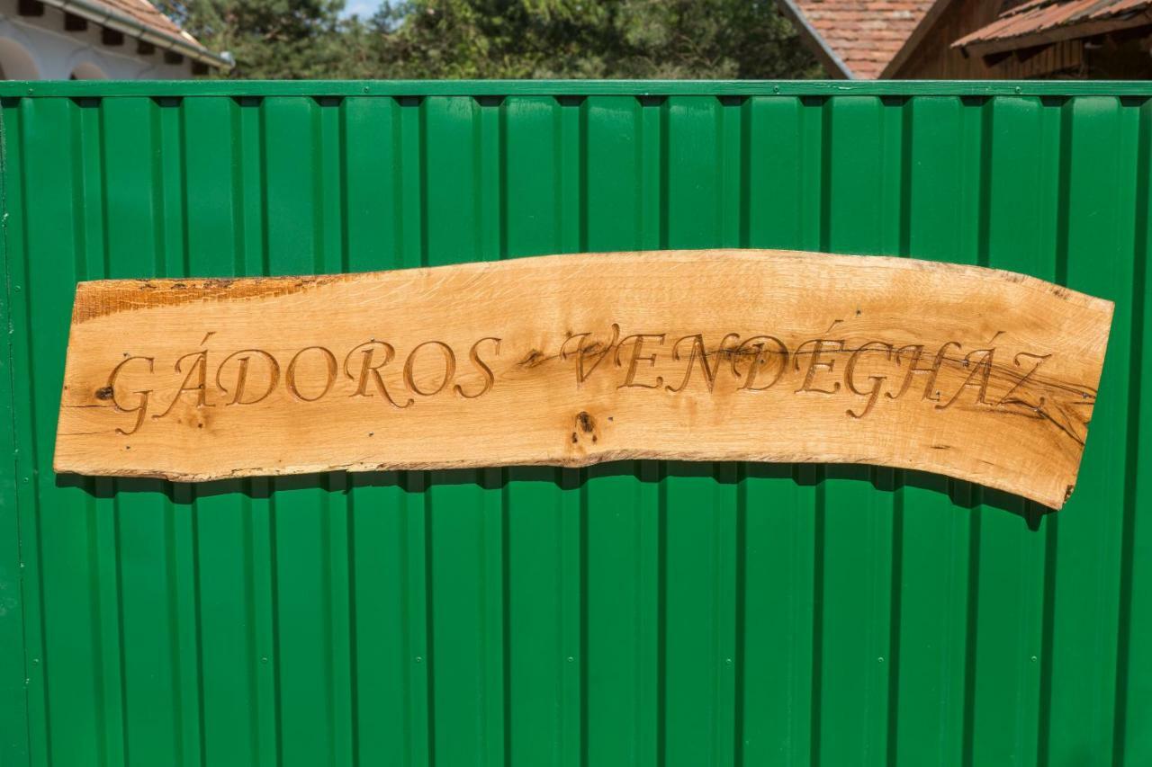 Gádoros Vendégház Hotel Egerszalók Exterior foto